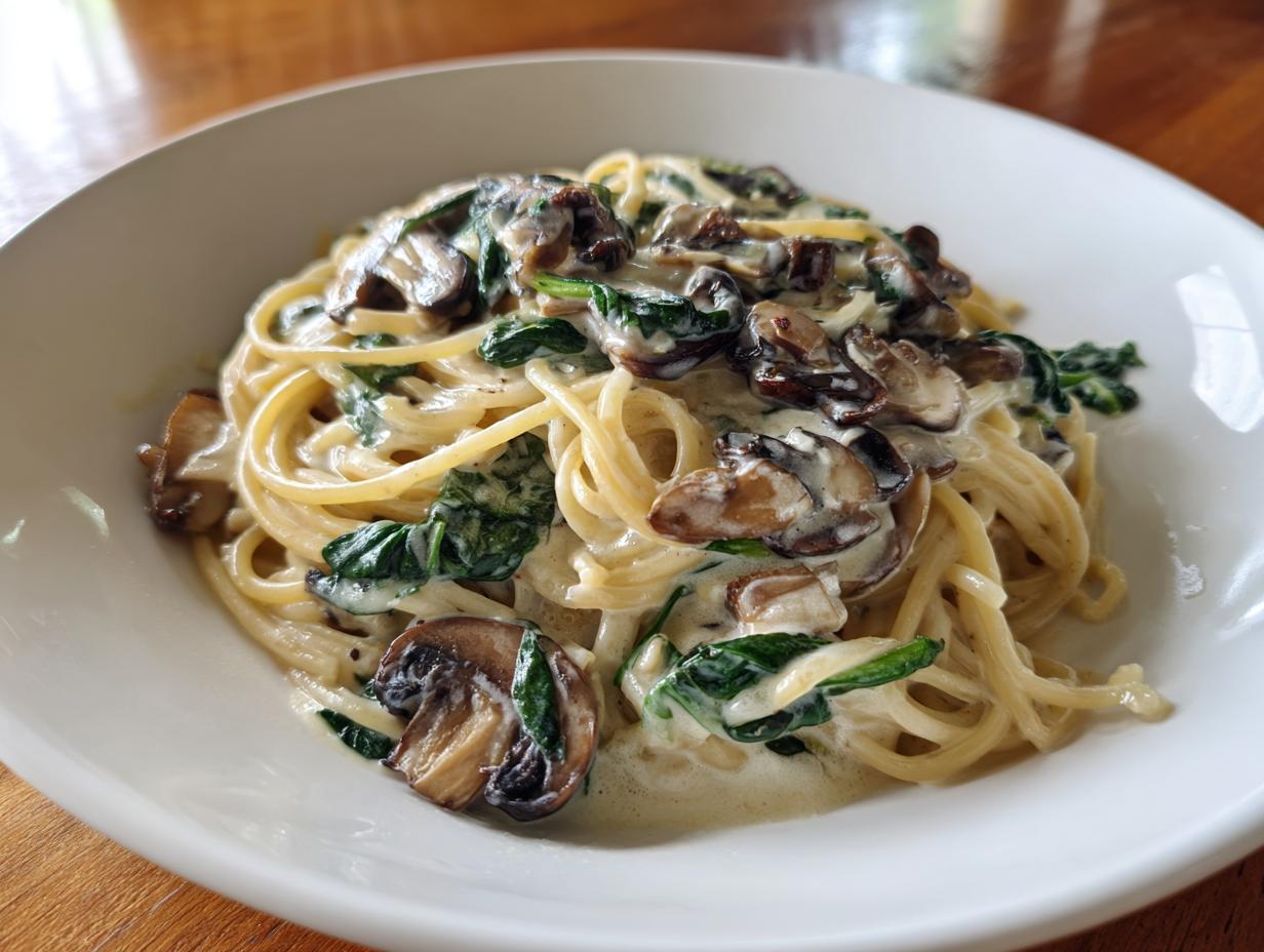 Quick 20-Minute One-Pot Mushroom Pasta: Creamy Comfort Food
